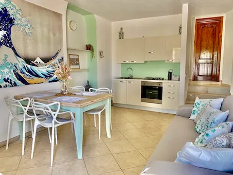 Soggiorno con cucina