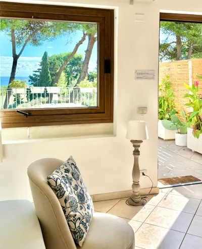 Terrazza al tramonto